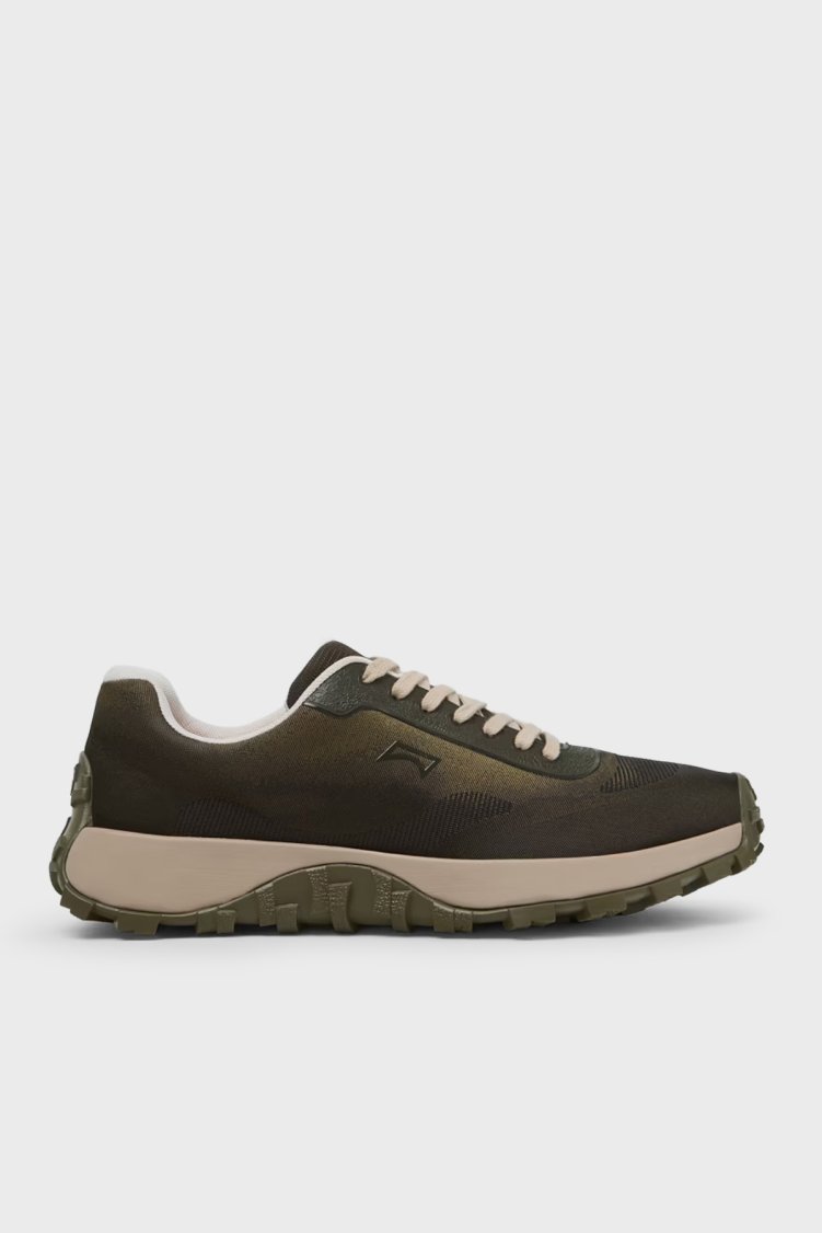 Camper Logolu Sneaker Erkek Ayakkabı K101084-007 Haki - Camper