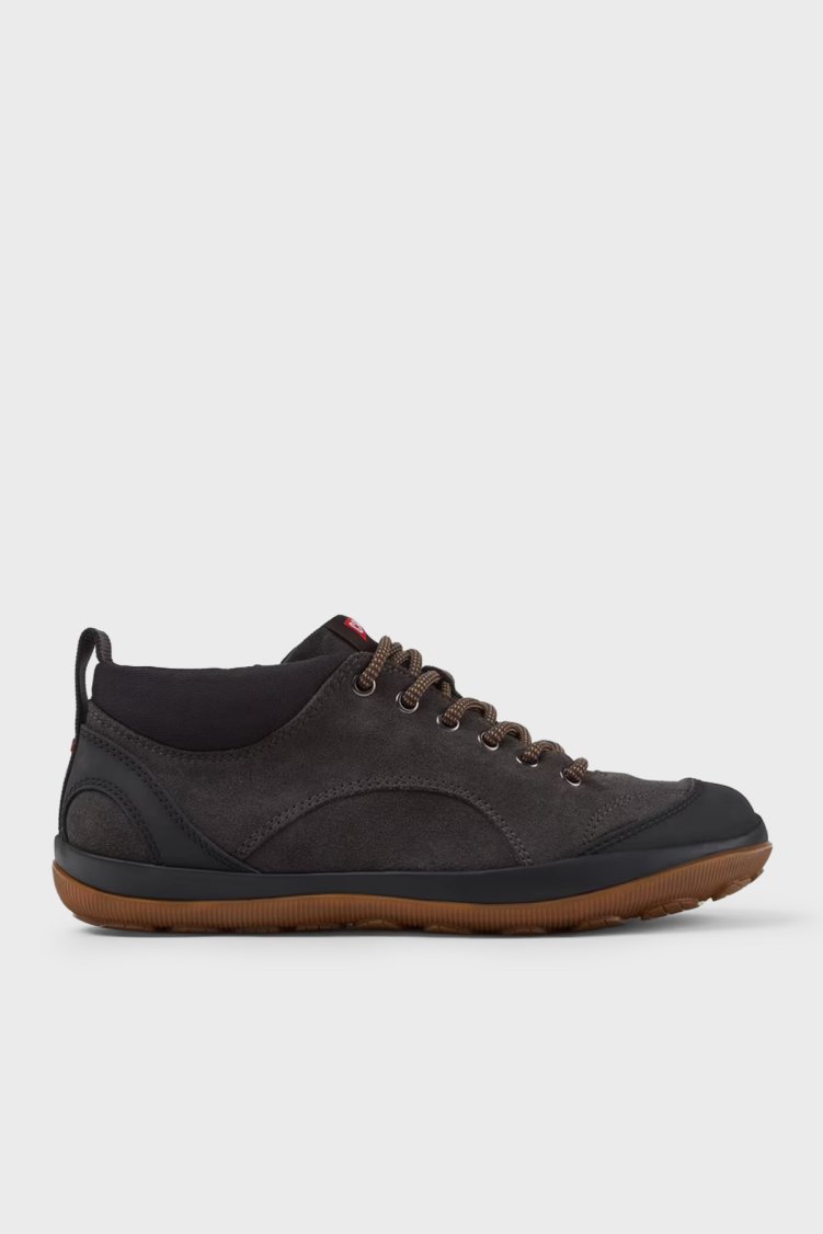 Camper Logolu Sneaker Erkek Ayakkabı K300556-001 Koyu gri - Camper