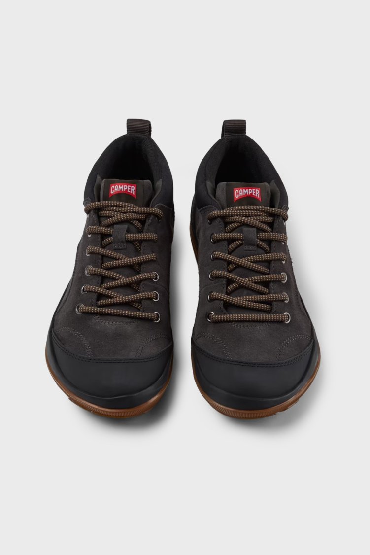 Camper Logolu Sneaker Erkek Ayakkabı K300556-001 Koyu gri - Camper (1)
