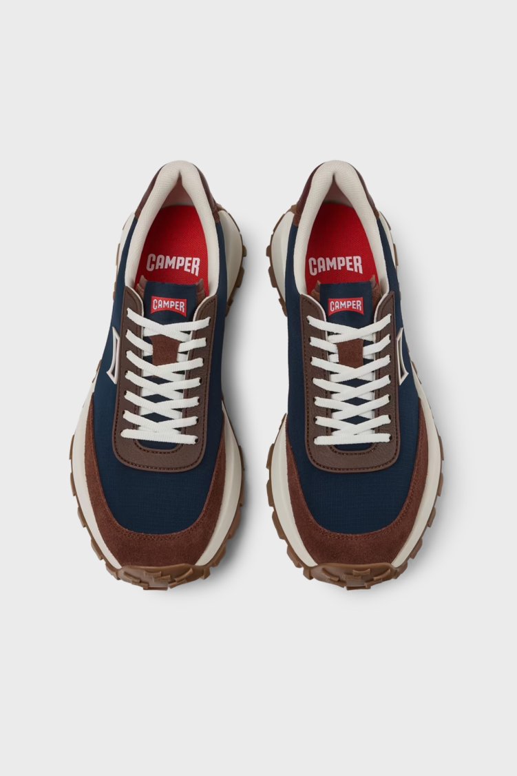 Camper Süet Detaylı Sneaker Erkek Ayakkabı K100864-051 Çok - Camper (1)