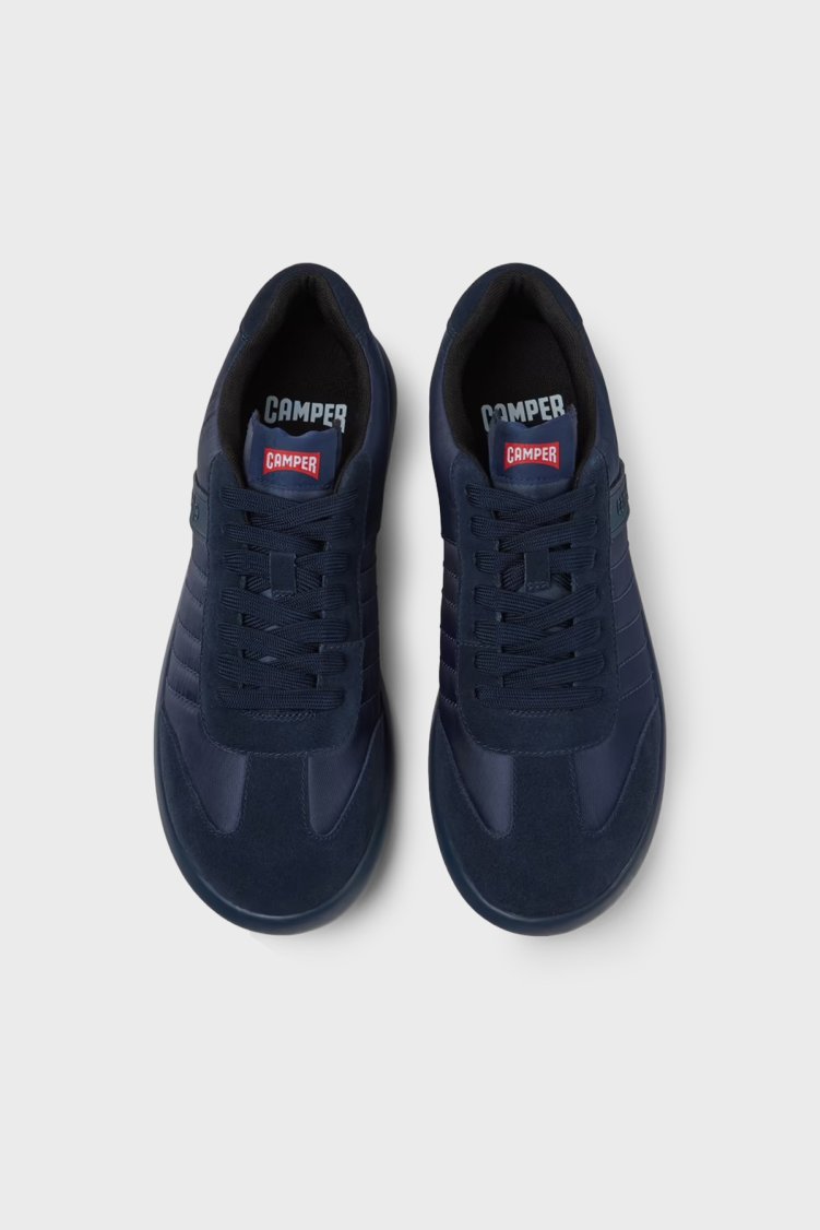 Camper Süet Sneaker Erkek Ayakkabı K100751-001 Lacivert - Camper (1)