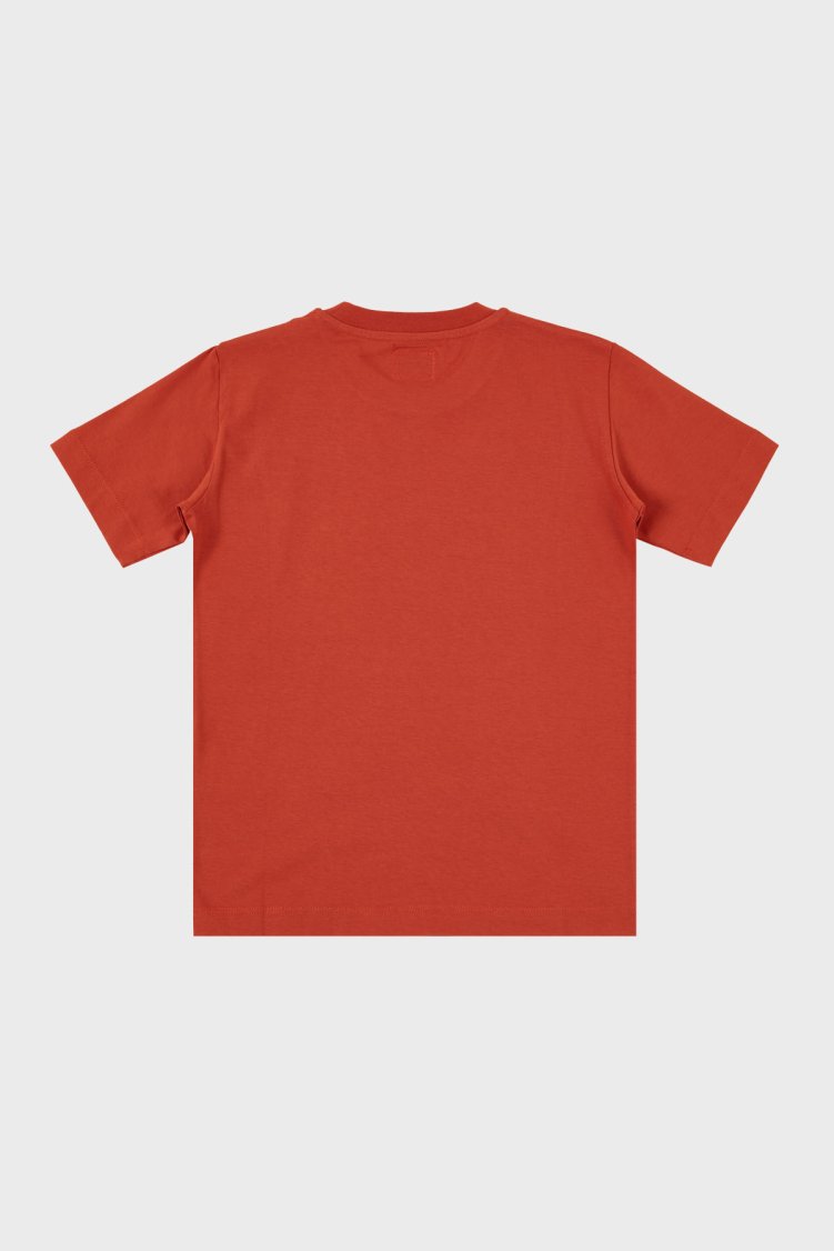C.P. Company Pamuklu Bisiklet Yaka Çocuk T Shirt 10CKTS054 005792W 468 Tarçın - C.P. Company (1)