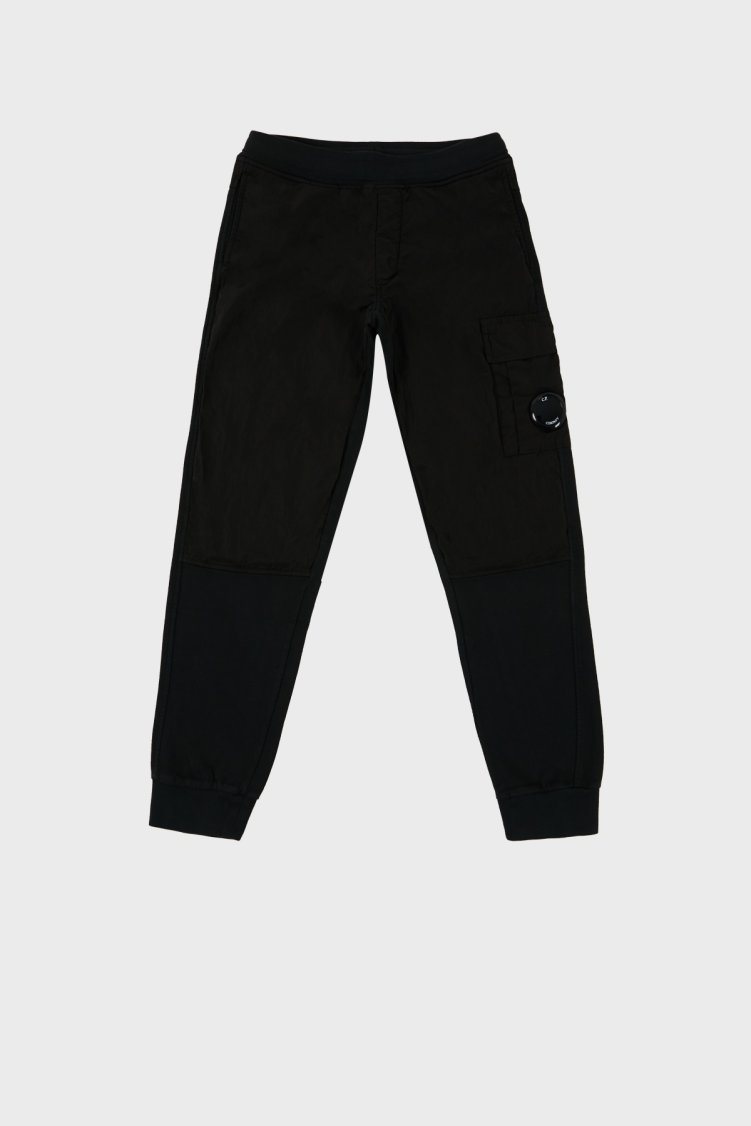 C.P Company Pamuklu Çocuk Jogger Pantolon 10CKSP028 002246M 999 SİYAH - C.P. Company