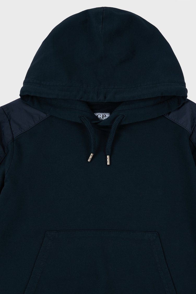 C.P. Company Pamuklu Kapüşonlu Çocuk Sweat 10CKSS027 002246M 888 LACİVERT - C.P. Company (1)