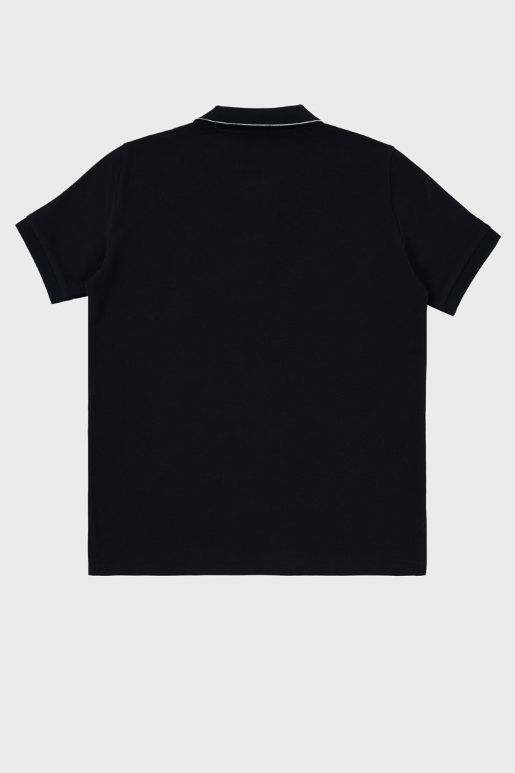 C.P. Company Streç Pamuklu Çocuk Polo Yaka T Shirt 10CKPL023 005263W 888 LACİVERT - C.P. Company (1)