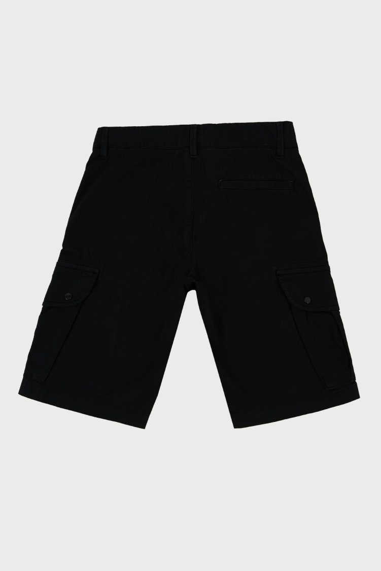C.P. Company Streç Pamuklu Kargo Çocuk Short 10CKBE085 005400G 999 SİYAH - C.P. Company (1)