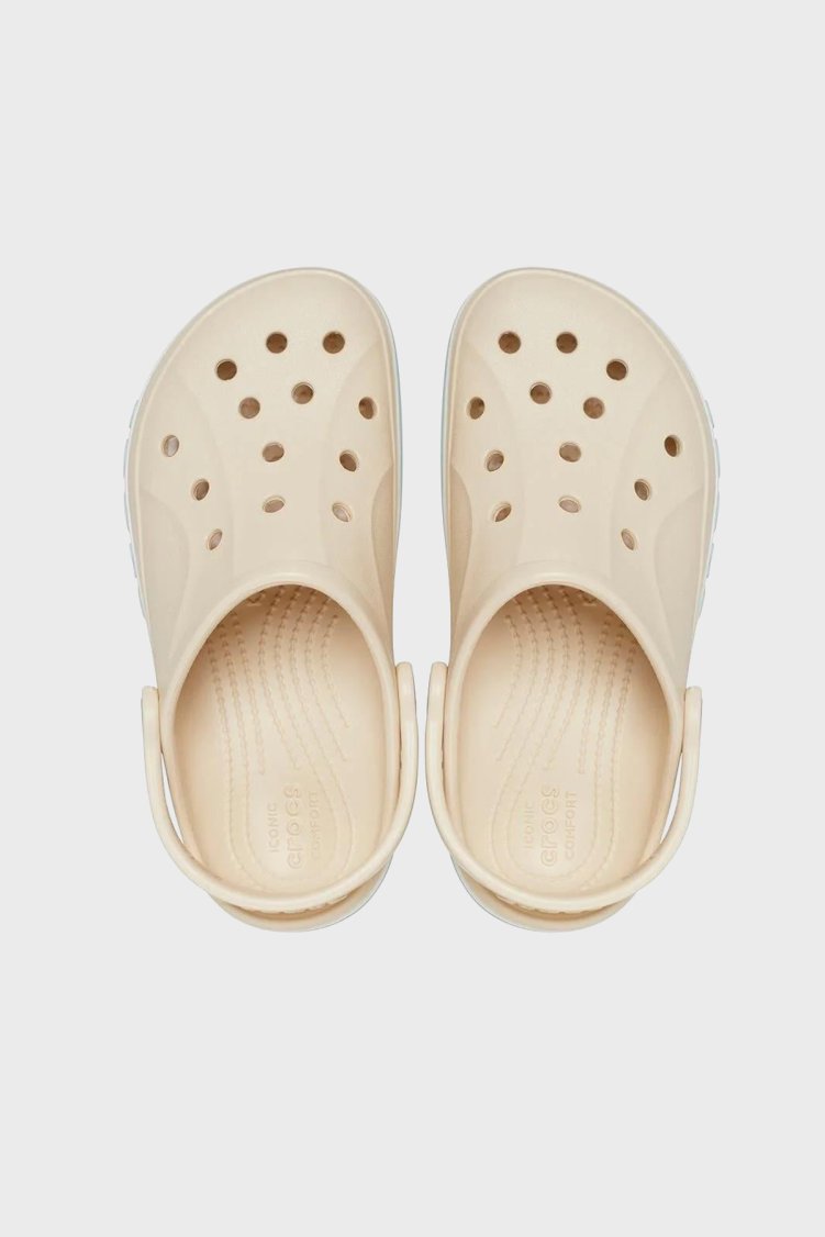 Crocs Bayaband Clog K Logolu Unisex Çocuk Terlik 207019-11S BEYAZ - Crocs (1)