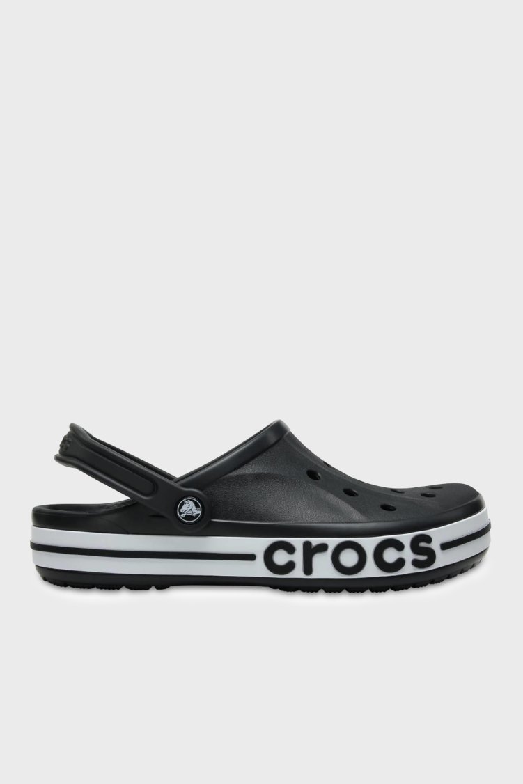 Crocs Bayaband Clog Logolu Unisex Terlik 205089-066 SİYAH - Crocs
