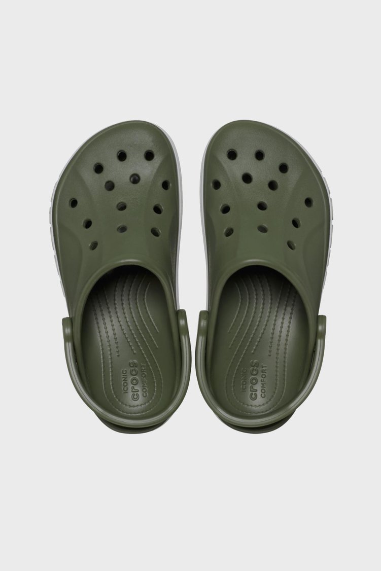 Crocs Bayaband Clog Logolu Unisex Terlik 205089-3TQ HAKİ - Crocs (1)