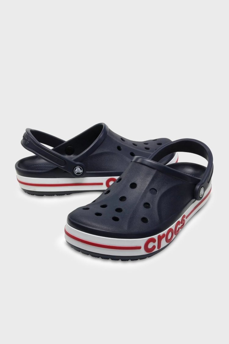 Crocs Bayaband Clog Logolu Unisex Terlik 205089-4CC LACİVERT-KIRMIZI - Crocs (1)