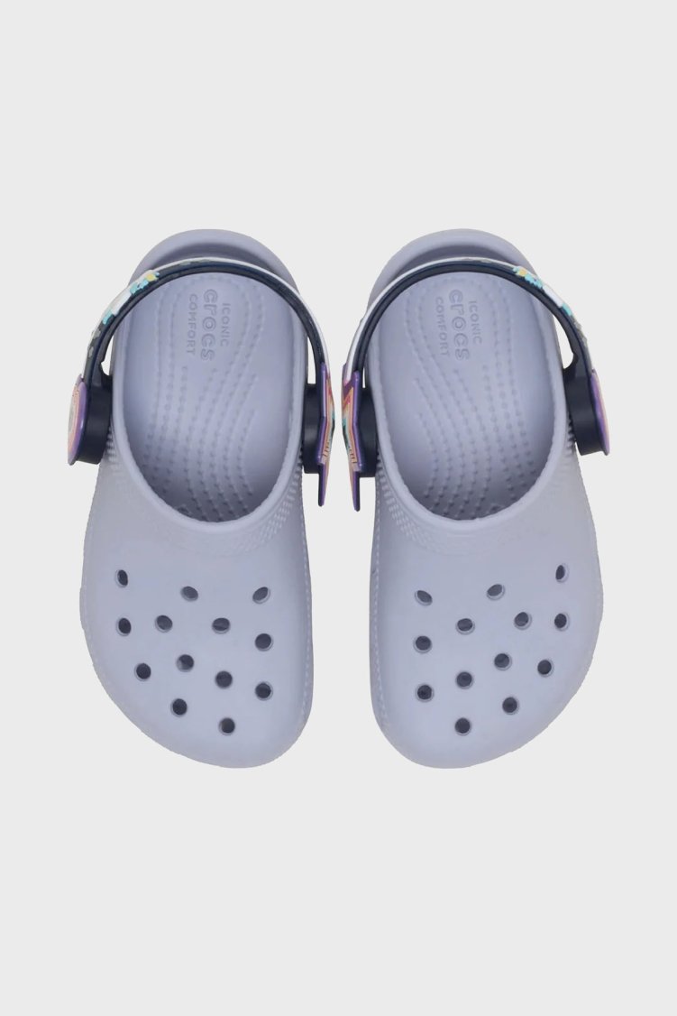 Crocs C Imagination Lights Bkstrp Cg T Desenli Kız Çocuk Terlik 211892-5BO LİLA - Crocs (1)