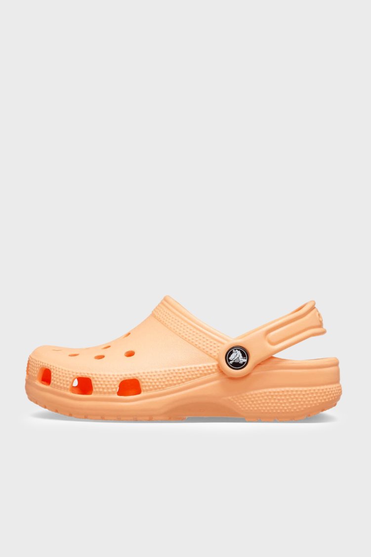 Crocs Classic Clog K Logolu Çıkarılabilir Kayışlı Kız Çocuk Terlik 206991-86A TURUNCU - Crocs (1)