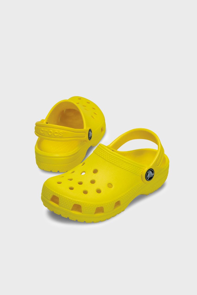 Crocs Classic Clog T Sandalet Unisex Çocuk Terlik 206990-7C1 SARI - Crocs (1)