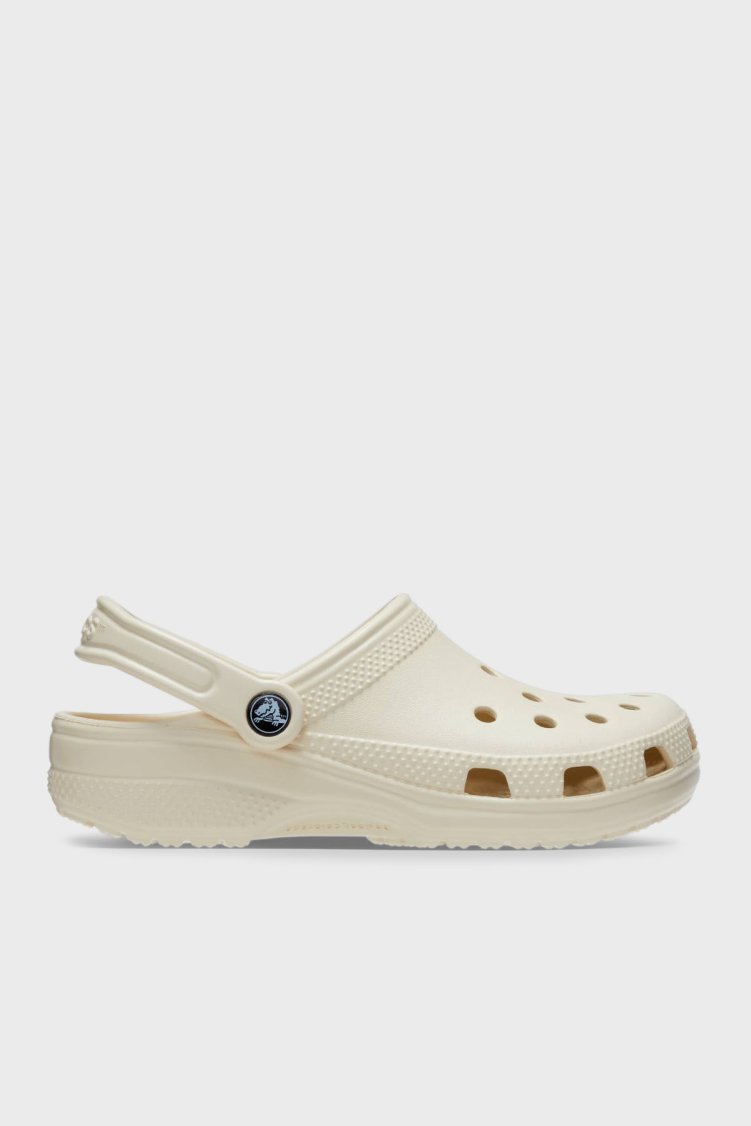 Crocs Classic Logolu Unisex Terlik 10001-2Y2 KEMİK - Crocs