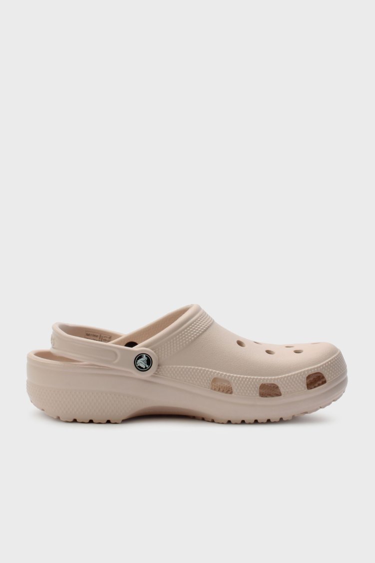 Crocs Classic Logolu Çıkarılabilir Kayışlı Sandalet Kadın Terlik 10001-6UR BEJ - Crocs