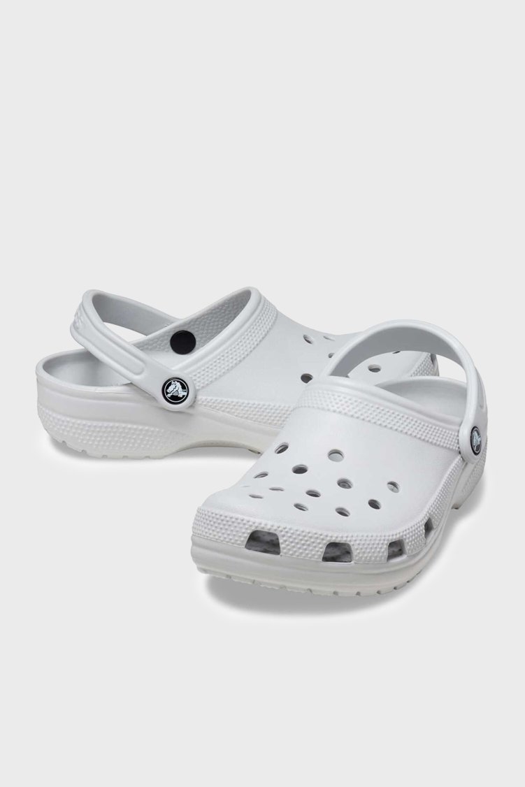 Crocs Classic Logolu Unisex Terlik 010001-1FT AÇIK GRİ - Crocs (1)