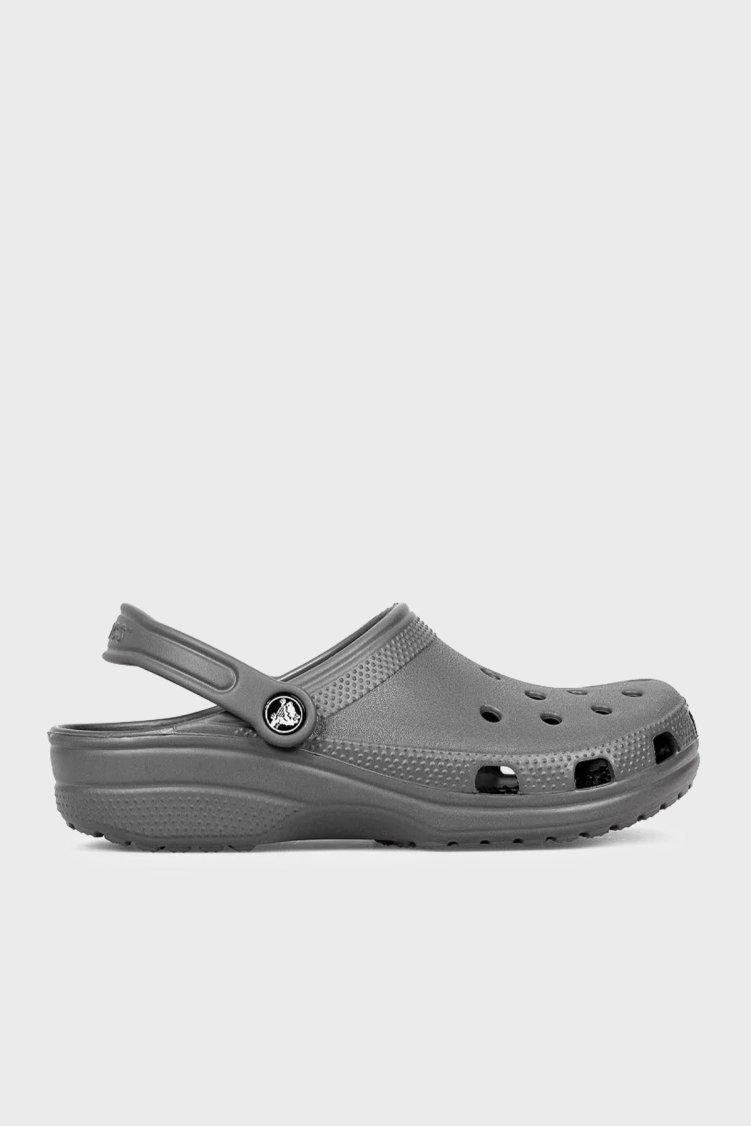 Crocs Classic Logolu Unisex Terlik 10001-0DA ANTRASİT - Crocs