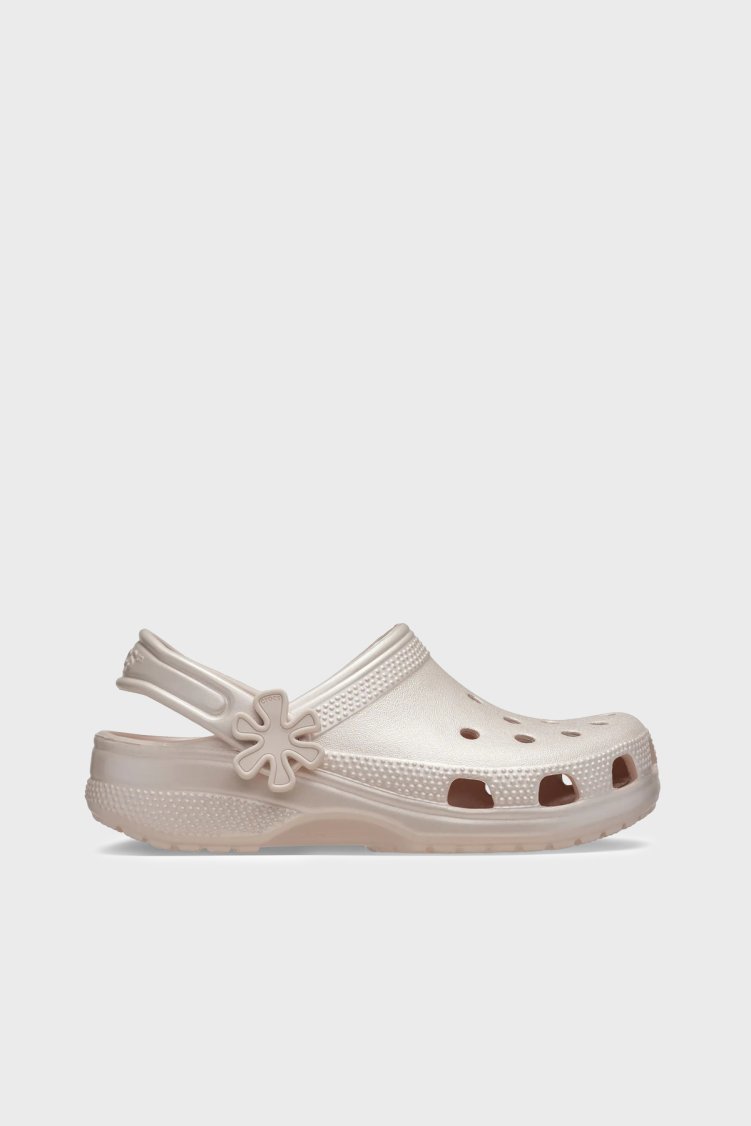Crocs Classic Pearl Shine Clog T Logolu Unisex Çocuk Terlik 212815-6UR BRONZ - Crocs