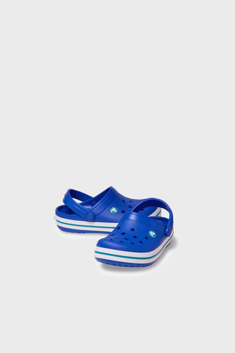 Crocs Crocband Clog K Logolu Çıkarılabilir Kayışlı Sandalet Erkek Çocuk Terlik 207006-4PI MAVİ - Crocs (1)