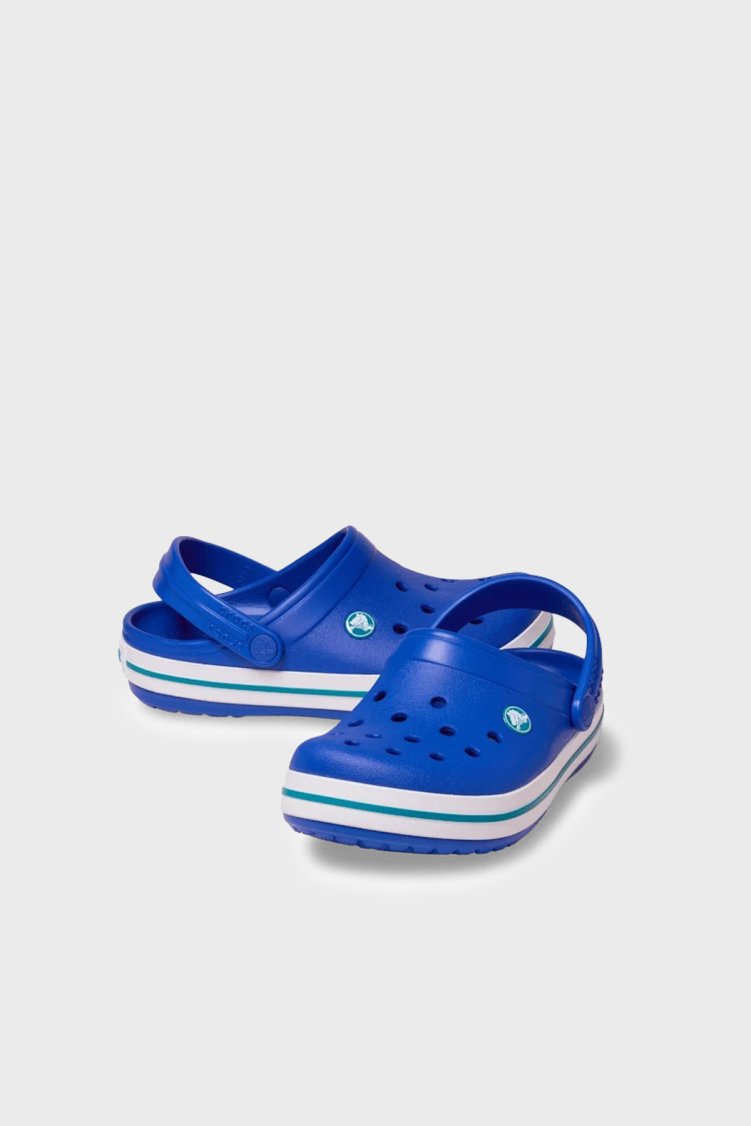 Crocs Crocband Clog T Logolu Çıkarılabilir Kayışlı Sandalet Erkek Çocuk Terlik 207005-4PI MAVİ - Crocs (1)