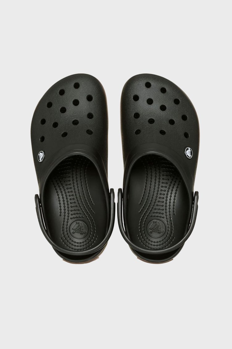 Crocs Crocband Gum Clog Logolu Unisex Terlik 212756-001 SİYAH - Crocs (1)