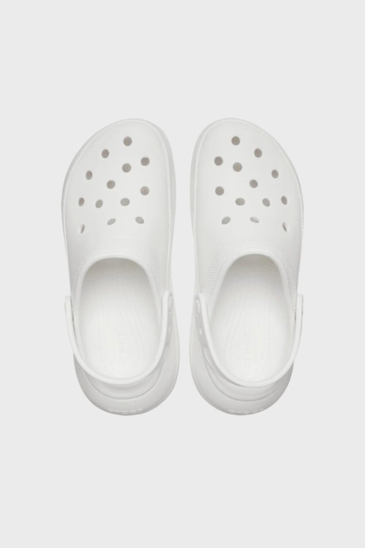 Crocs Crush Clog Logolu Unisex Terlik 207521-100 BEYAZ - Crocs (1)