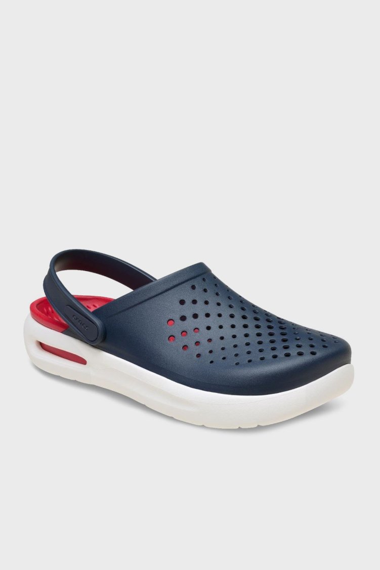 Crocs InMotion Clog Ayarlanabilir Kemerli Sandalet Erkek Terlik 209964-410 LACİVERT - Crocs (1)