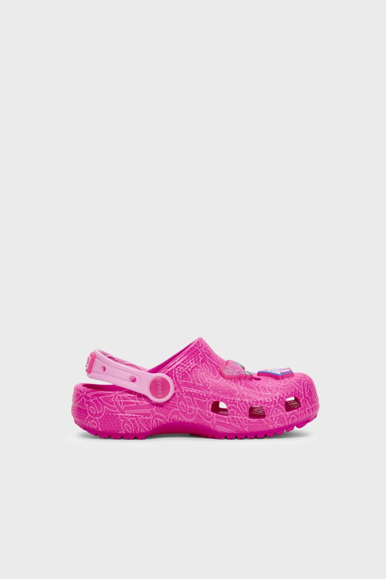 Crocs Mattel Pink Barbie Cls Clg K Kayışlı Kız Çocuk Terlik 211406-90H Pembe - Crocs