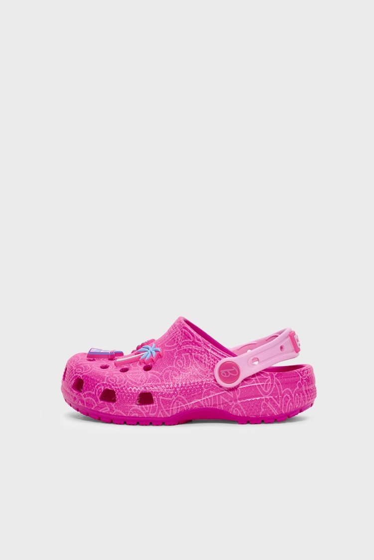 Crocs Mattel Pink Barbie Cls Clg K Kayışlı Kız Çocuk Terlik 211406-90H Pembe - Crocs (1)