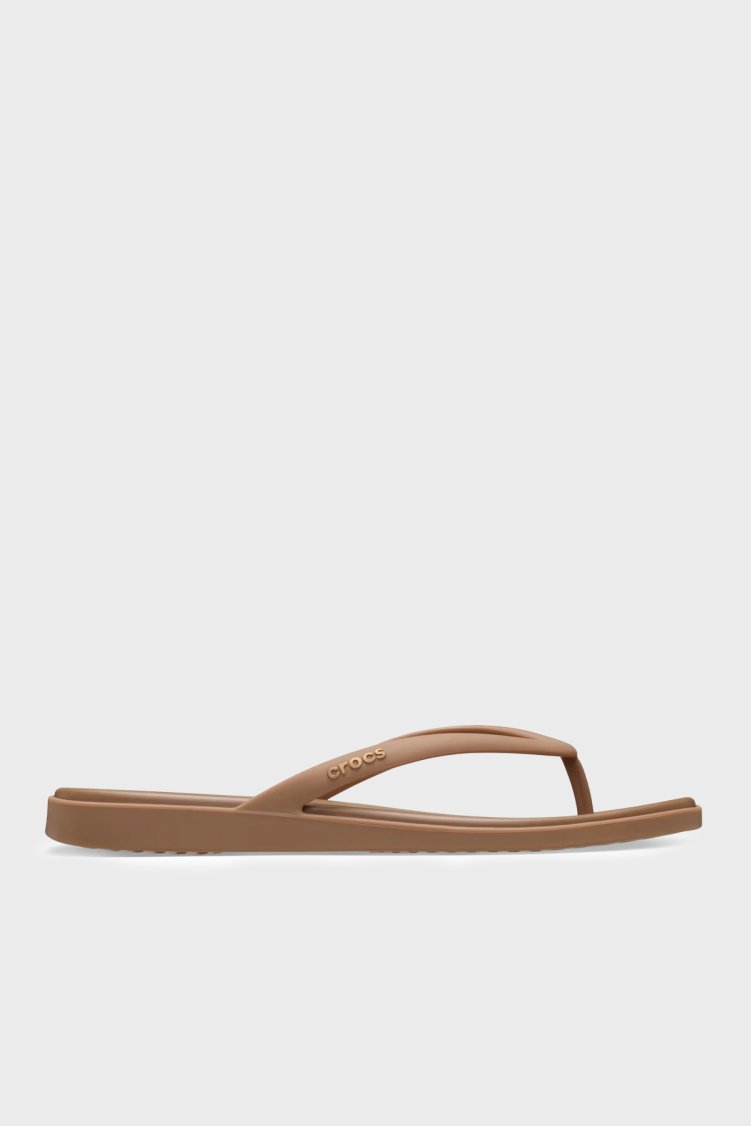 Crocs Miami Flip Parmak Arası Kadın Terlik 211435-2JJ KAHVE - Crocs