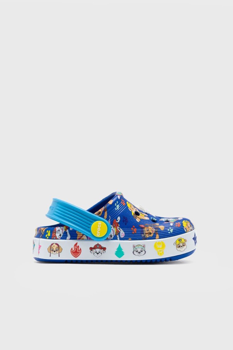 Crocs Paw Patrol Off Court Clg T Baskılı Sandalet Unisex Çocuk Terlik 208853-425 MAVİ - Crocs