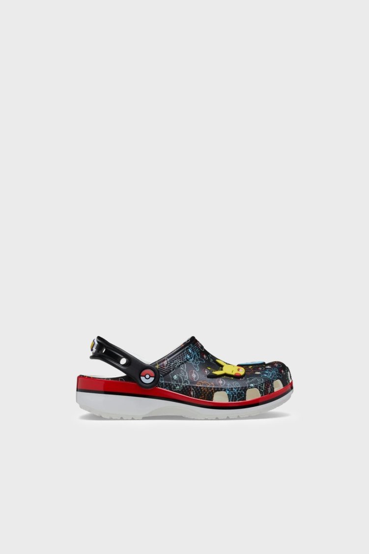 Crocs Pokemon Print Cls Clg K Kayışlı Erkek Çocuk Terlik 211344-90H Siyah - Crocs