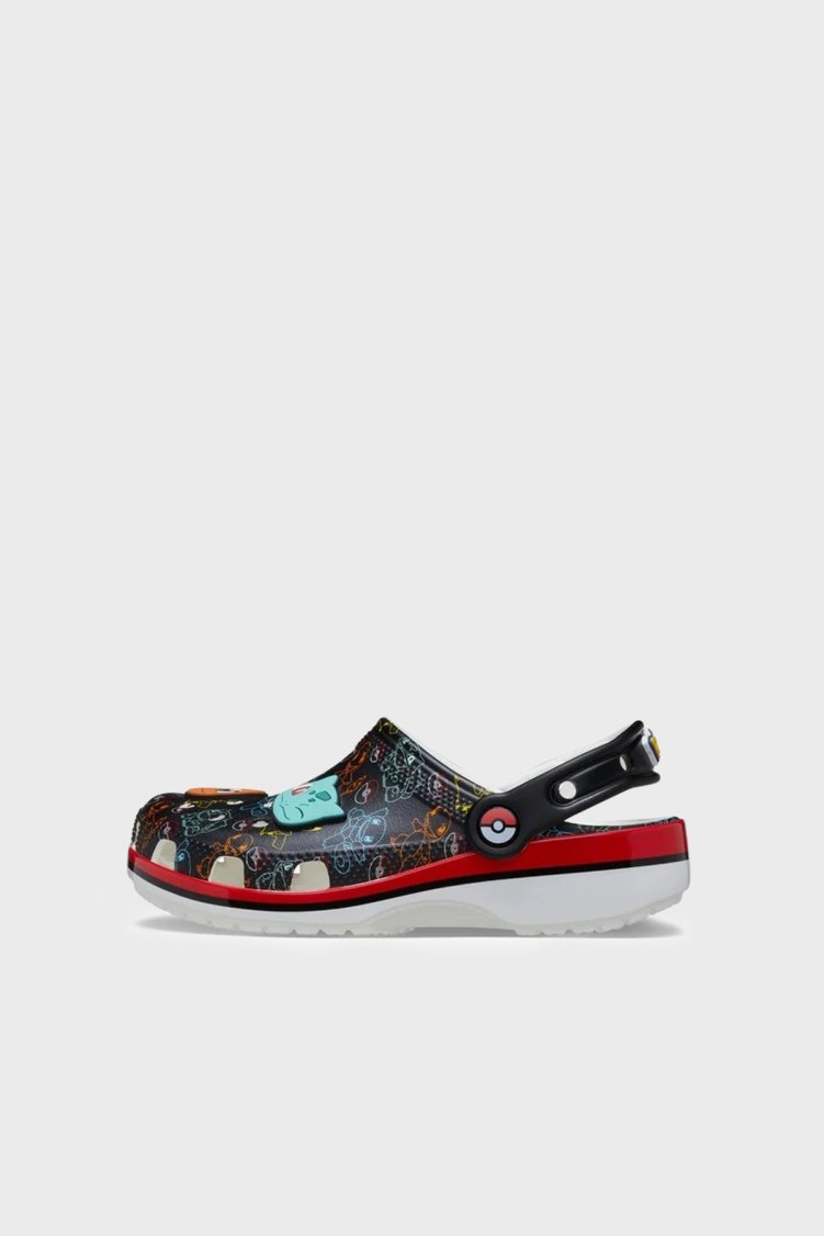 Crocs Pokemon Print Cls Clg K Kayışlı Erkek Çocuk Terlik 211344-90H Siyah - Crocs (1)