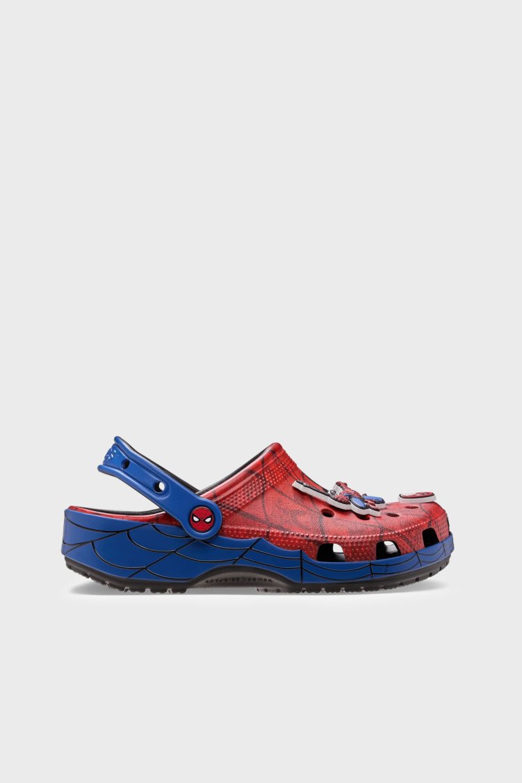 Crocs Spider Web Cl Clg K Logolu Erkek Çocuk Terlik 211409-90H KIRMIZI - Crocs