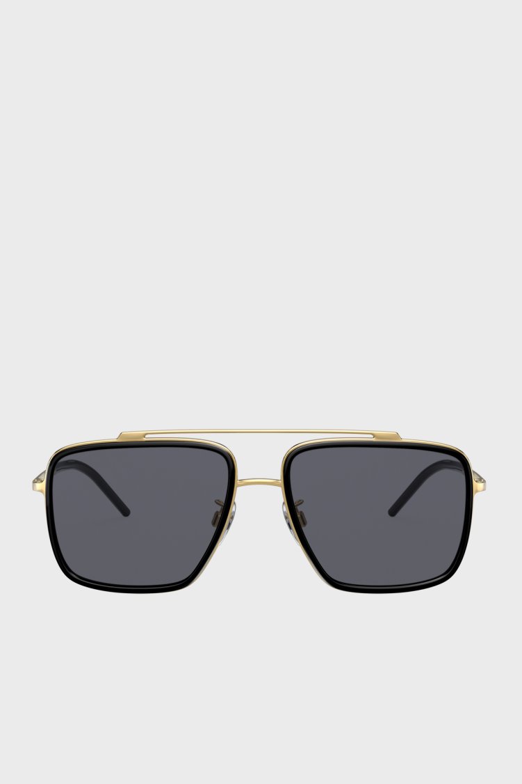 Dolce Gabbana Kare Güneş Erkek Gözlük 0DG2220 0281 57 SİYAH - Dolce Gabbana (1)