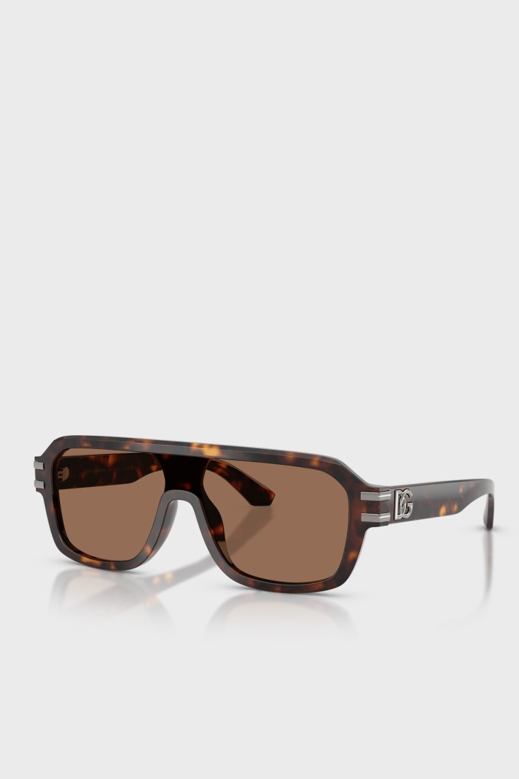 Dolce Gabbana Logolu Güneş Erkek Gözlük 0DG4507 50273 27 Kaplumbağa kabuğu - Dolce Gabbana