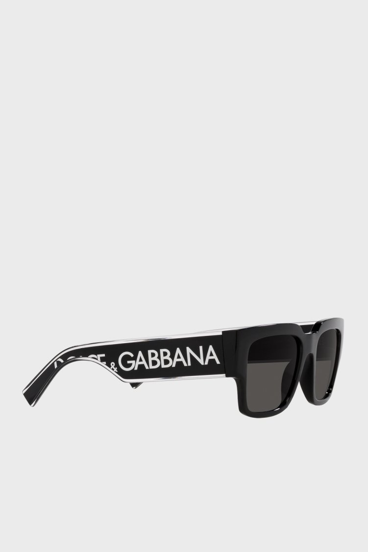 Dolce Gabbana Logolu Güneş Erkek Gözlük 0DG6184 50187 52 Siyah - Dolce Gabbana (1)