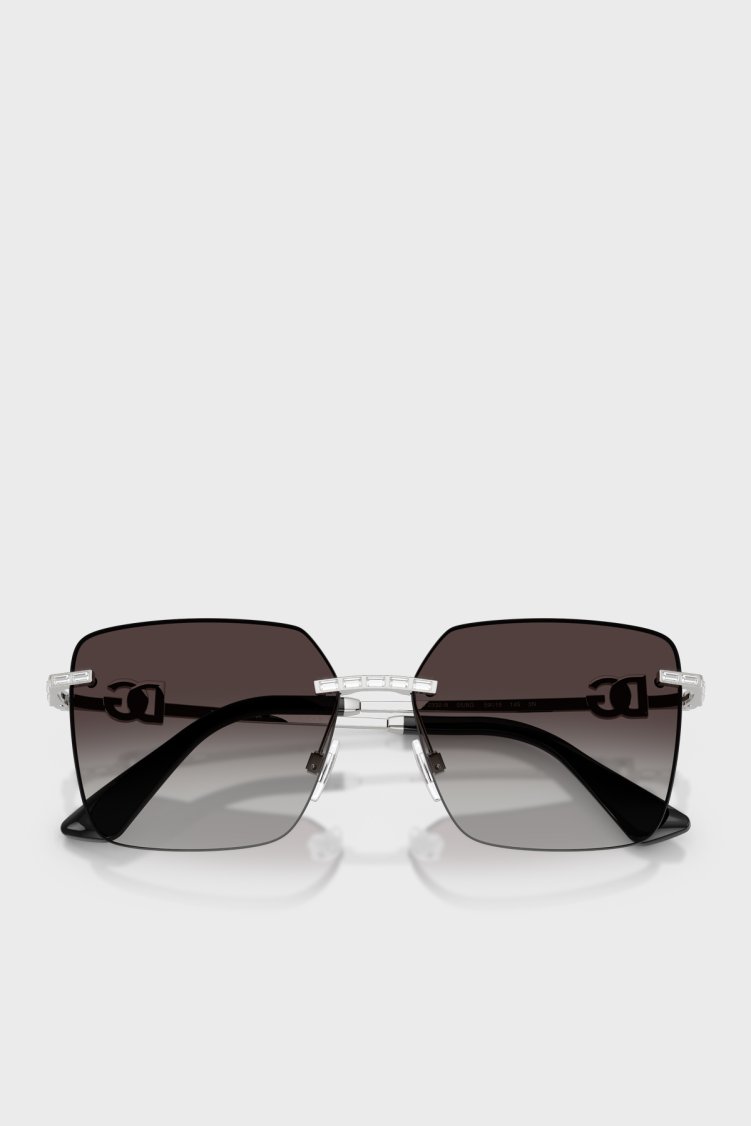 Dolce Gabbana Logolu Güneş Kadın Gözlük 0DG2332B 058G 59 Gümüş - Dolce Gabbana (1)