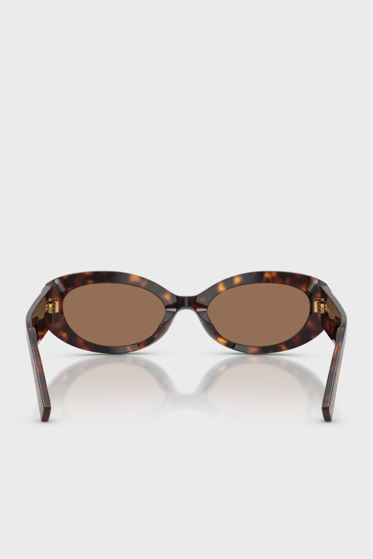 Dolce Gabbana Oval Logolu Güneş Kadın Gözlük 0DG4537 50273 53 Kaplumbağa kabuğu - Dolce Gabbana (1)