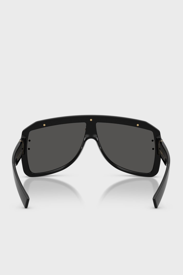 Dolce Gabbana Pilot Logolu Güneş Unisex Gözlük 0DG6205 50187 37 Siyah - Dolce Gabbana (1)