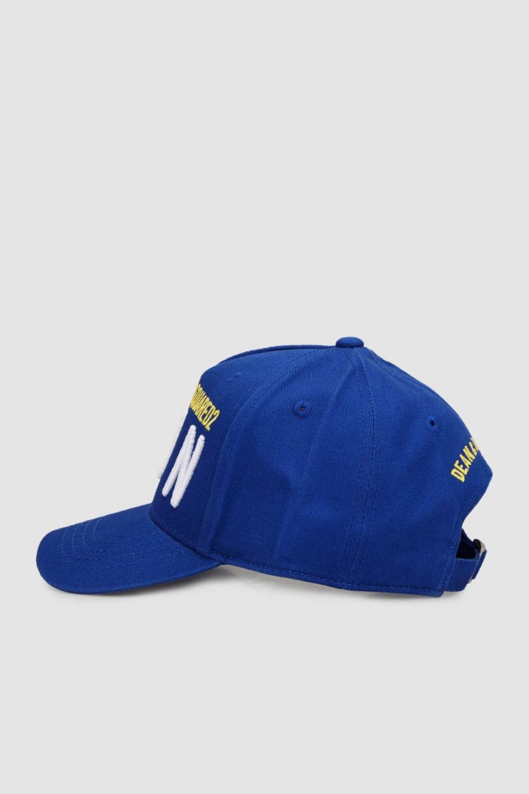 Dsquared2 Logolu Pamuklu Çocuk DQ0270 D00I8 Şapka DQ0270-D00I8 BLUE SAKS - Dsquared2 (1)