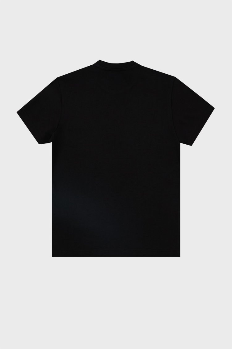 Dsquared2 Pamuklu Bisiklet Yaka Çocuk DQ0158 D00MQ T Shirt DQ0158-D00MQ BLACK SİYAH - Dsquared2 (1)