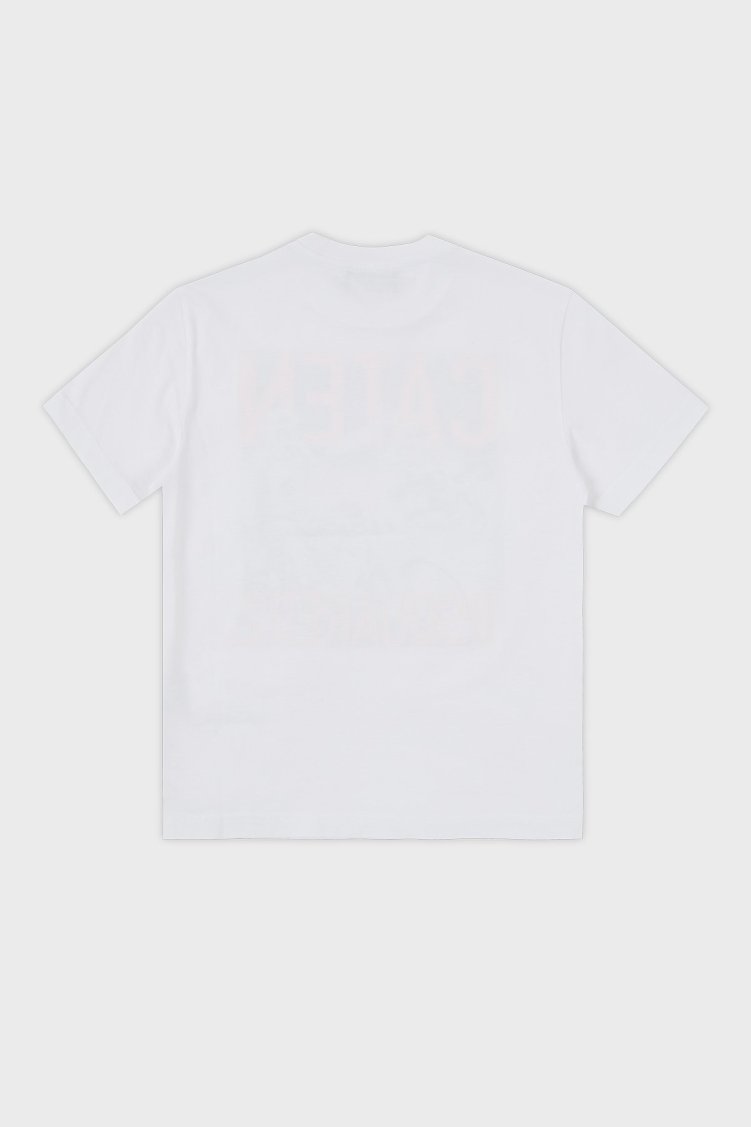 Dsquared2 Pamuklu Bisiklet Yaka Çocuk DQ0158 D00MQ T Shirt DQ0158-D00MQ WHITE BEYAZ - Dsquared2 (1)