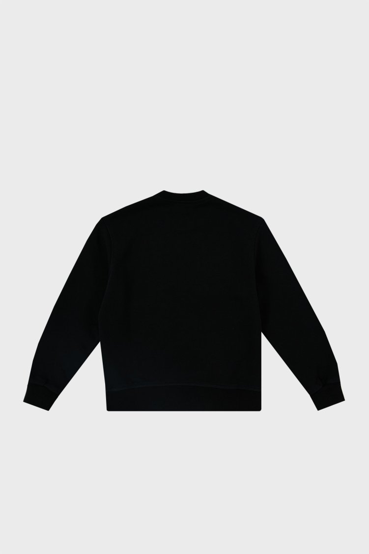 Dsquared2 Pamuklu Bisiklet Yaka Çocuk DQ0208 D002Y Sweat DQ0208-D002Y BLACK SİYAH - Dsquared2 (1)