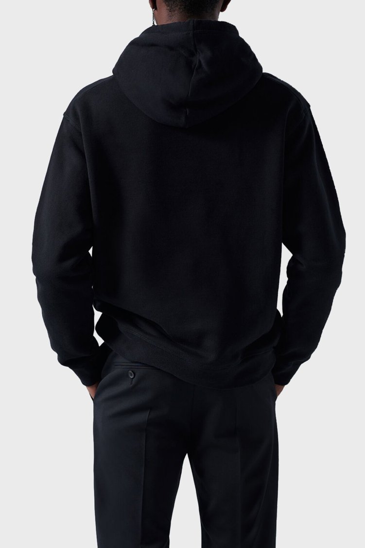 Dsquared2 Pamuklu Regular Fit Kapüşonlu Erkek Sweat S79GU0110 S25516 900 SİYAH - Dsquared2 (1)