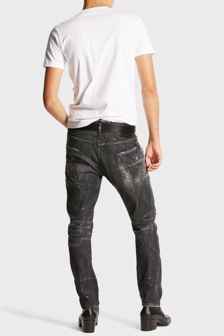 Dsquared2 Streç Pamuklu Skinny Fit Jeans Erkek Kot Pantolon S71LB1380 S30357 900 FÜME - Dsquared2 (1)