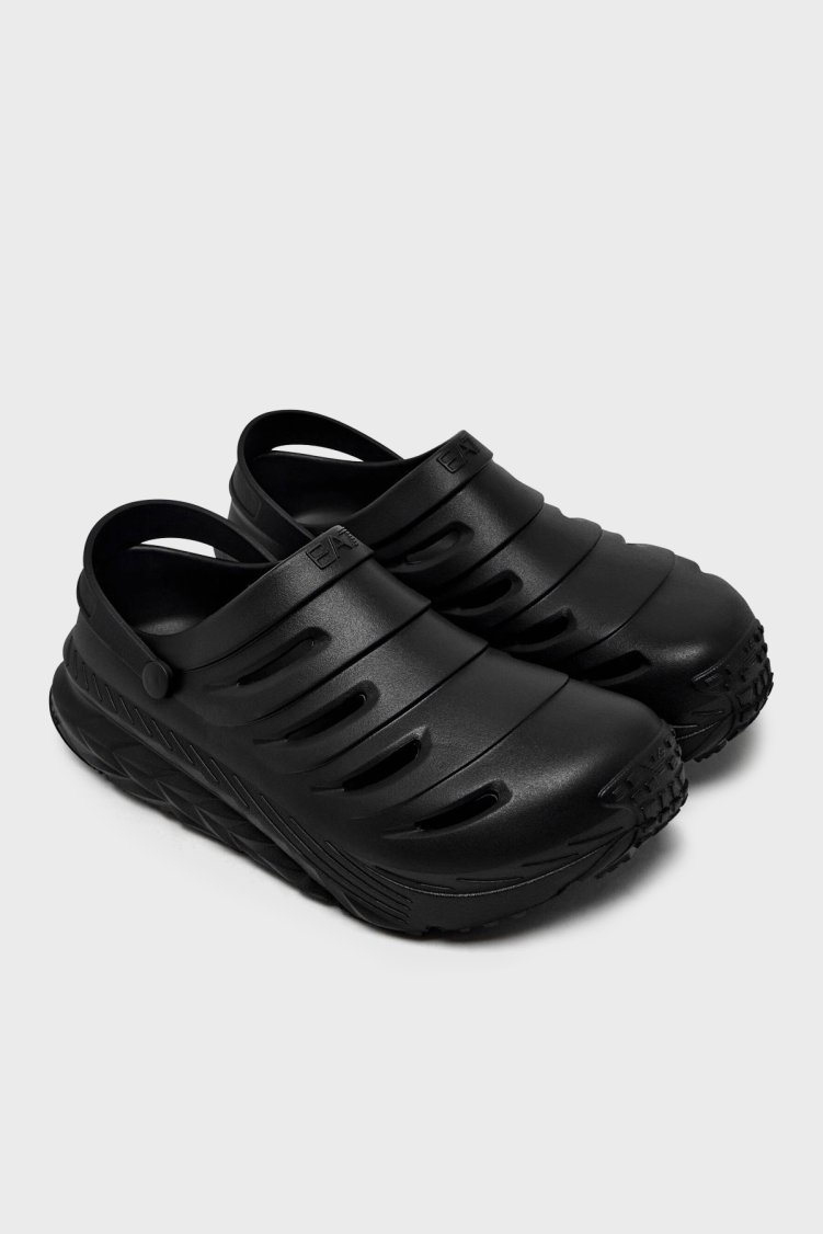 EA7 Çıkarılabilir Kayışlı Unisex Terlik 7X000666 AF23653 MC513 SİYAH - Ea7 (1)