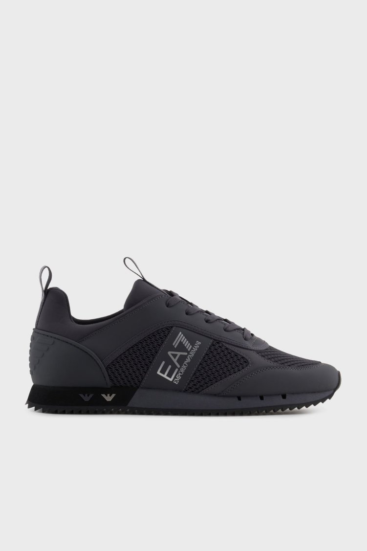 EA7 Logolu Sneaker Unisex Ayakkabı X8X027 XK050 D186 ANTRASİT - Ea7