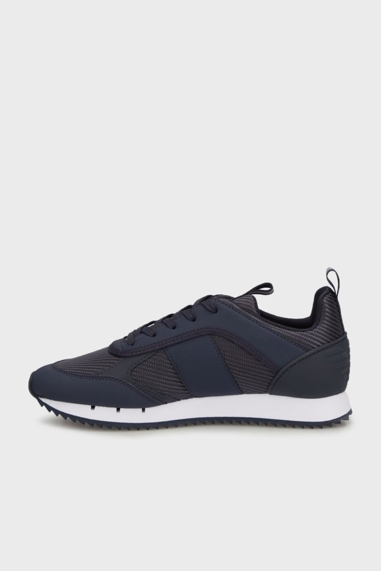 EA7 Logolu Sneaker Unisex Ayakkabı X8X185 XR175 U461 LACİVERT - Ea7 (1)