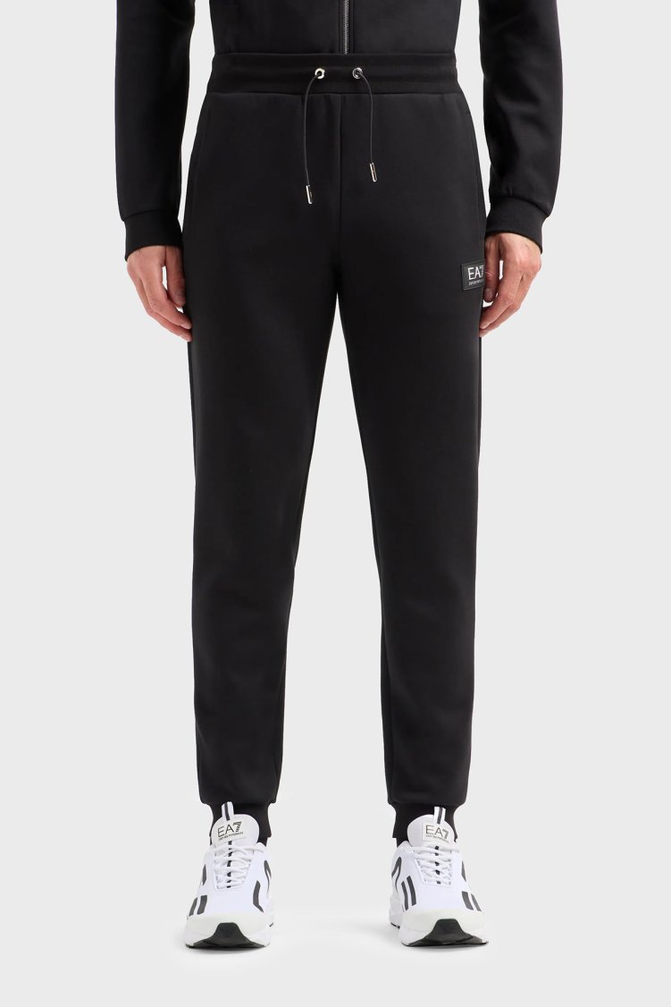 EA7 Pamuklu Regular Fit Jogger Spor Erkek Pantolon 3DPP77 PJUEZ 1200 SİYAH - EA7